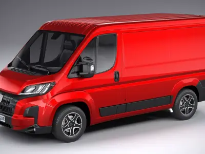Peugeot Boxer L1H1 2024 3D model