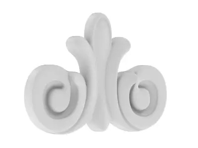 Cartouche Ornament 027 3D model