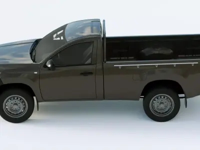 Mitsubishi L200 Regular Cab 2019 3D model