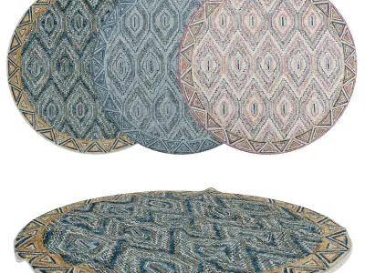 Rugs No 190 Low-poly 3D model