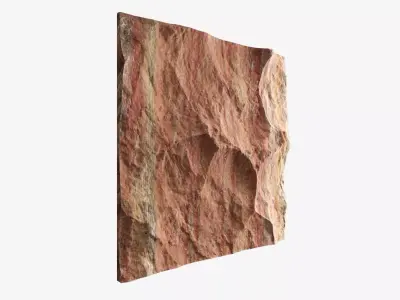 422-RockPanel rock texture 3D model