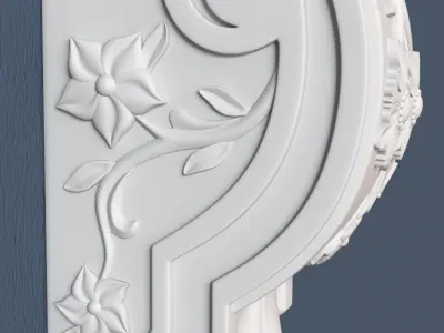 Decorative Corbel 3D model order