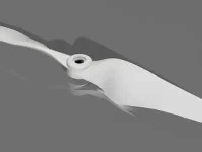 Propeller 9x45E CW 3D print model