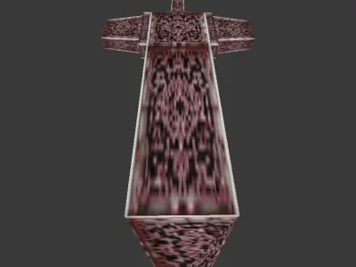 Skylia Sanctuary Cross Free low-poly 3D model