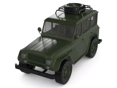 Overland Vehicle 3D model