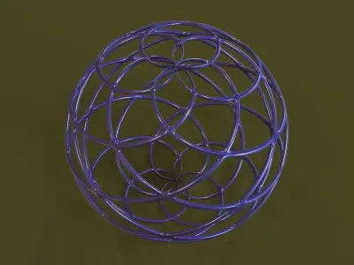 Sphere shaped Free 3D model