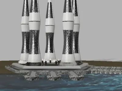 DEAD CITY COLONY 3D model