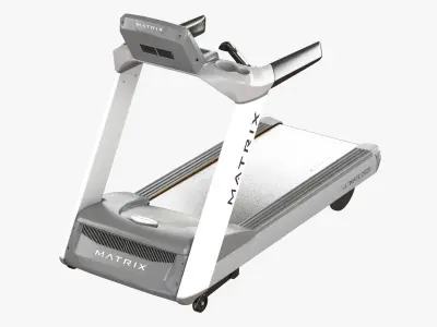 matrix fitness T7xe Treadmill 3D model
