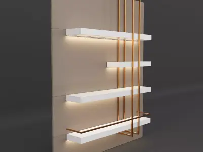 Decorative Shelf 3D model