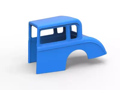 Shell of New Zealand Modified stock car Scale 1 to 25 3D print model