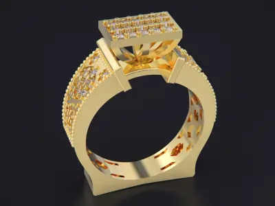 Jewelry Ring 3D print model