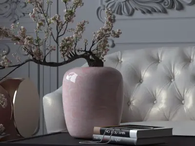 two vases 3D model