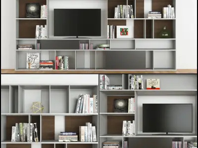 Shelves EXTENDO 15 models 3D Model Collection