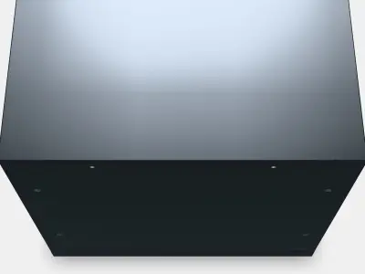 NORDLI Chest of 3 drawers 3 Low-poly 3D model