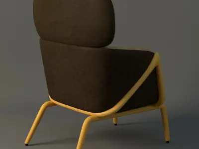  Elysa Chair 3D model