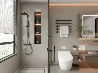 Bathroom 106 3D model