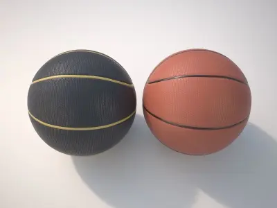 Basketball spaldish 3D model