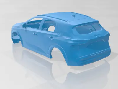 Nissan Qashqai 2025 - Body Car STL Model 3D print model
