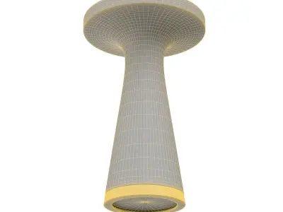 Vermandois Flush Mount - 1730 3D model