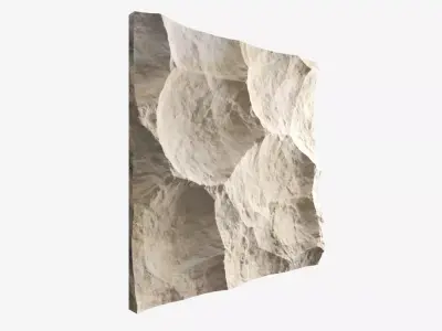 305-RockPanel sandstone wall art 3D model