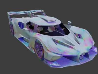 Vehicle Collection Perks pubg Low-poly 3D model