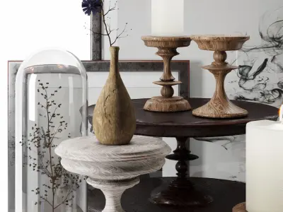 NUAGE WOODWORK DECORATIVE 3D model