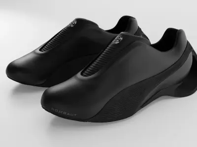 Puma Rombaut Levitation sneaker Low-poly 3D model