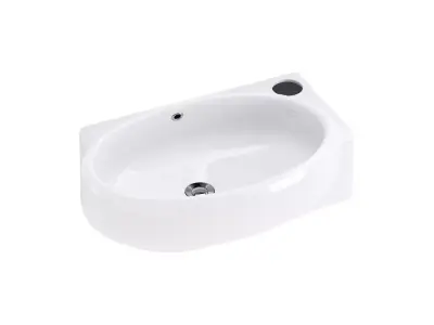 Corner Wall Mount Bathroom 3D model