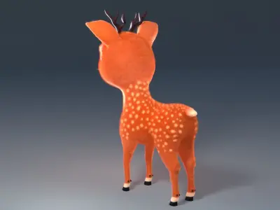 Deer Model 3D model