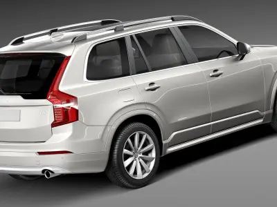Volvo XC90 2015 3D model
