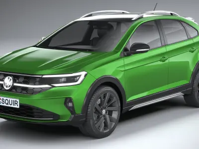 Volkswagen Taigo 2022 3D model