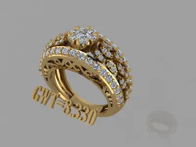 FASION  RING 3D model