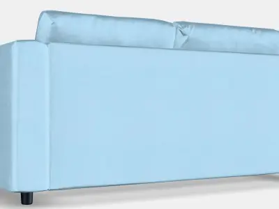 VIMLE 2-seat sofa 4 Low-poly 3D model