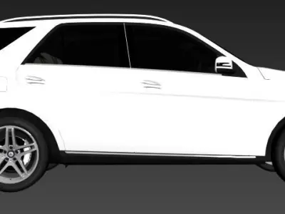 Mercedes Benz ML Class 2013 3D model