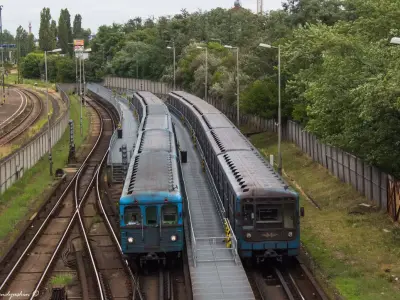 Metrovagonmash metro wagons of the Budapest Metro 3D Model Pack