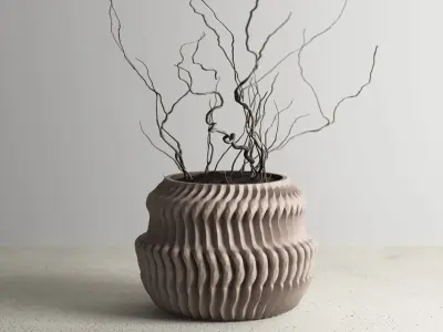 vase 3d print 487  3D print model