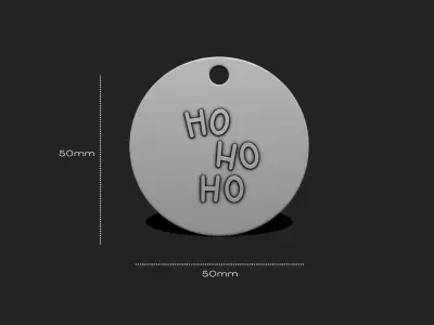 Christmas Ornament - Pendant -  Christmas Tree  - Decor - 08 3D print model