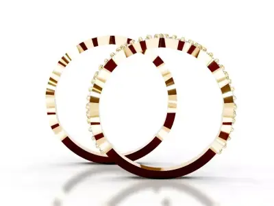 Light Weight Rings 3dm and STL 3D print model