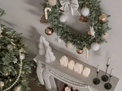 Christmas Decoration Set 02 3D model