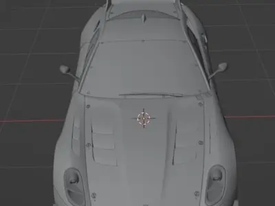 ferrari 599xx evo 3D print model