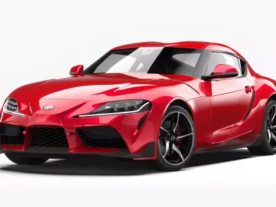 Toyota Supra 2020 3D model