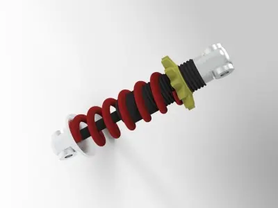 Shock Absorber 3D model