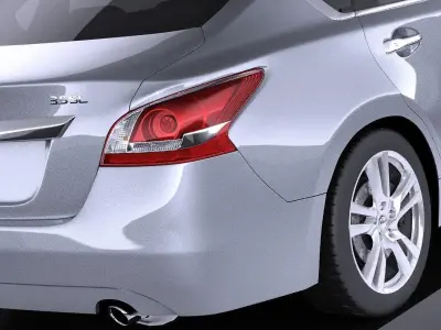 Nissan Altima 2013 VRAY 3D model