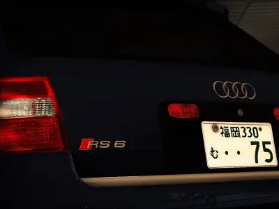Audi RS6 Avant 2002 3D model