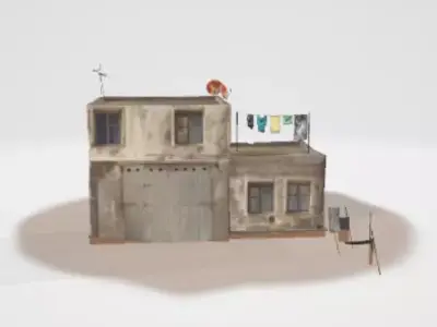 Moroccan OLD HOUSE 3D model