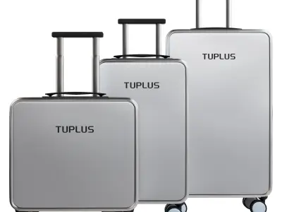 Tuplus Core Quick Suitcases 3D model