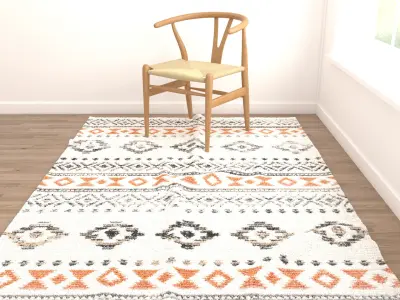 Rugs No 909 Low-poly 3D model