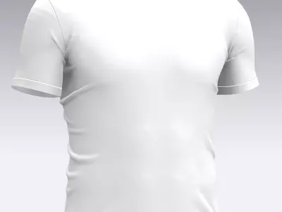 Camiseta sport dry fit 3D model