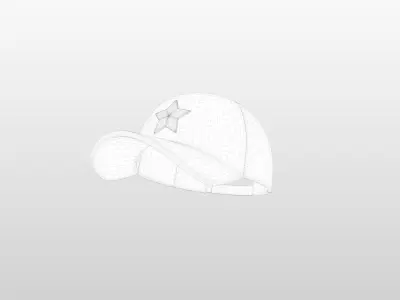 Star Cap 3D model