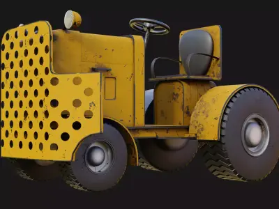 Clarktor Tug  3D model